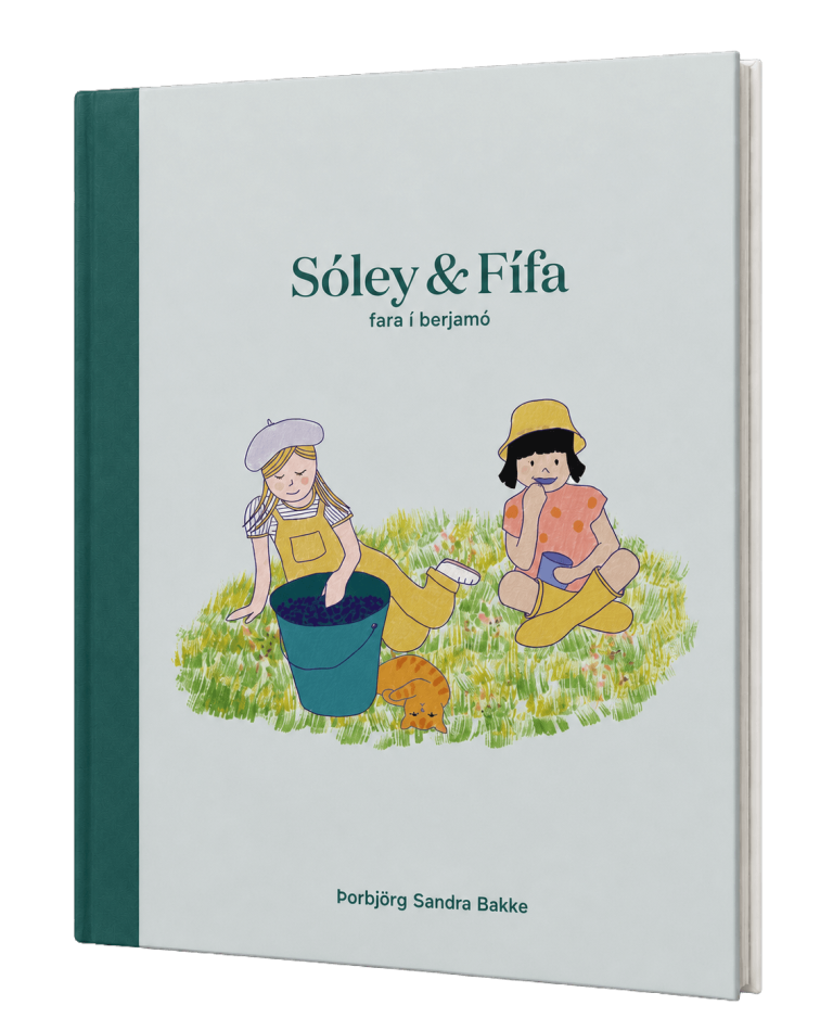 Bókarkápa — Sóley og Fífa fara í berjamó